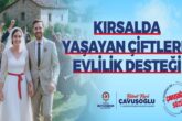 Denizli Büyükşehir’den Evlilik Masraflarına Destek... 