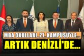 Denizli, MBA Okulları'yla Yeni Bir Eğitim Anlayışına Kavuşuyor...