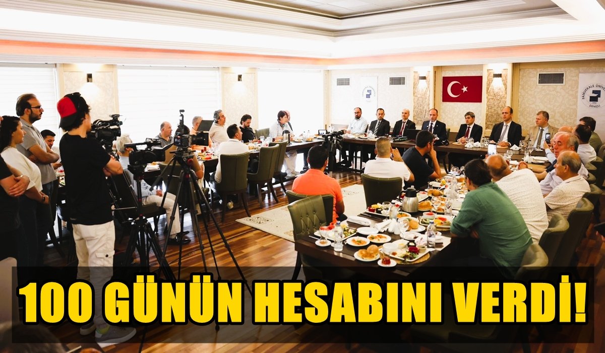 PAÜ Rektörü Güngör, 100 Günlük Performansı Değerlendirdi…