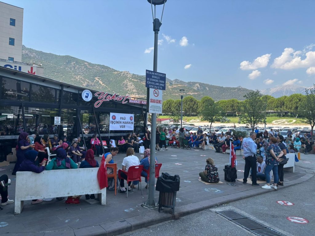 PAÜ Hastaneleri Çalışanları 3. Kez İş Bırakma Eylemi Yaptı...