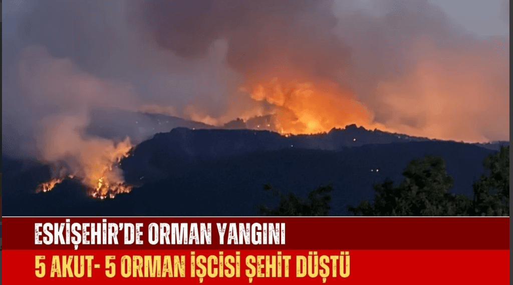 Yangın'ın Ateşi Denizli'ye de Düştü: 2 Şehit 2 Yaralı...