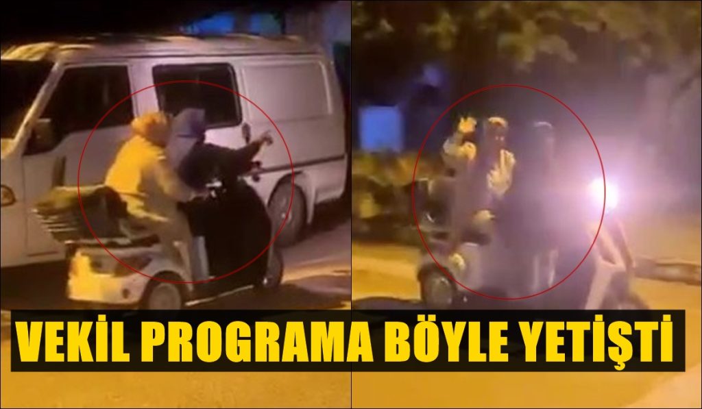Denizli Milletvekili Ün Aracı Bozulunca Yola Elektrikli Bisikletle Devam Etti...