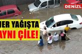 Denizli’de Alt Geçit Göle Döndü, Vatandaş Mahsur Kaldı...