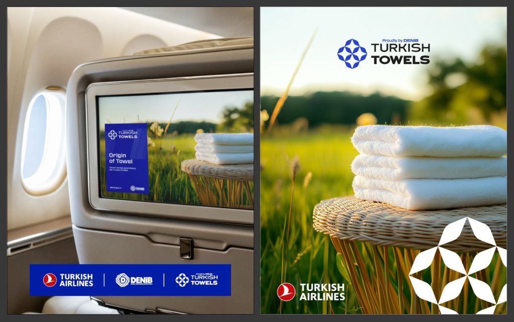 Denizli’nin İhracat Gururu Turkish Towels Gökyüzünde...