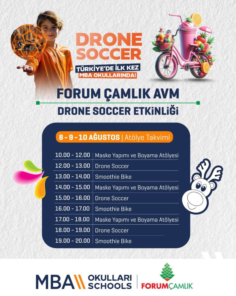 Drone Soccer Türkiye’de İlk Kez Denizli’de MBA Okullarında...