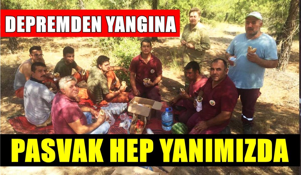 PASVAK, Afetlerde Yine İlk Anda Sahada...