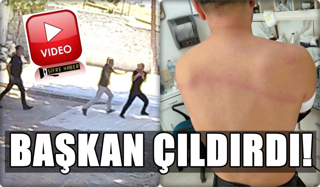 Öfkelenen Belediye Başkanı, Zabıtaların Üzerinde Değnek Kırdı...