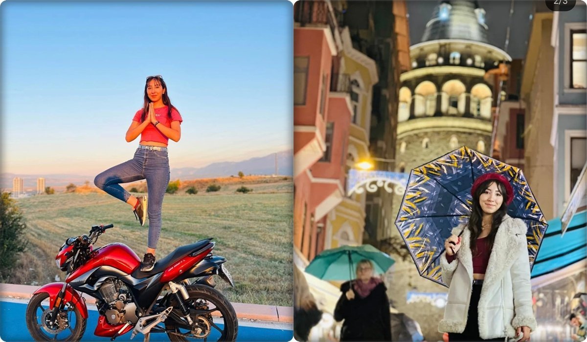 Çamelili Eda, Motosiklet Tutkusunun Kurbanı Oldu…