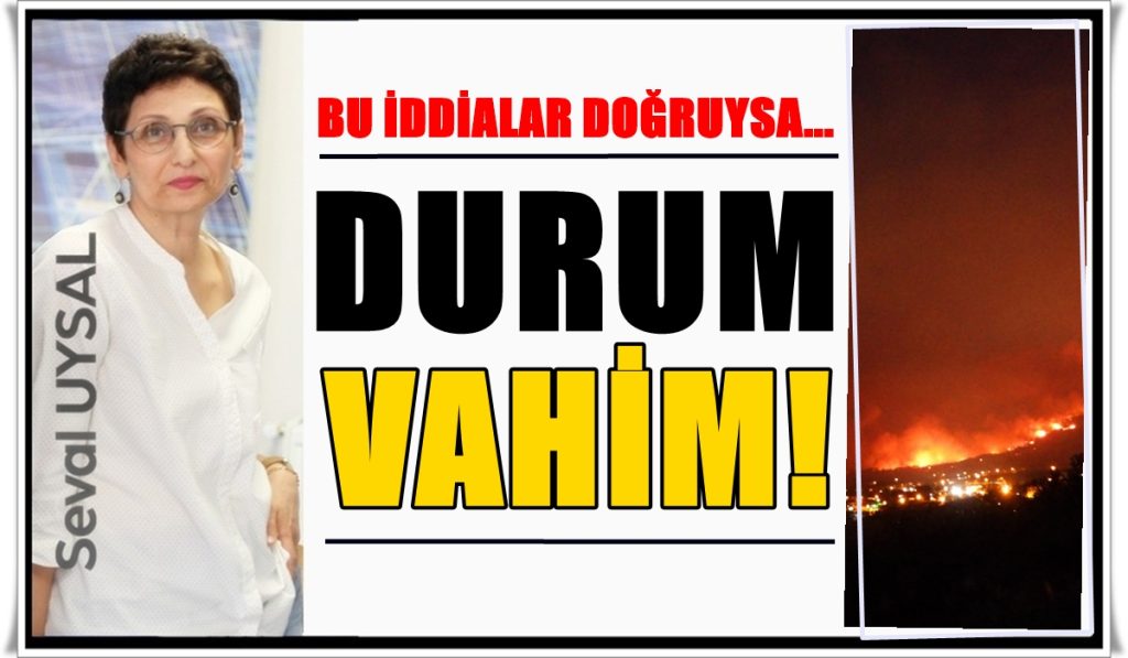 Seval Uysal, Buldan Yangını Sonrası Ortaya Atılan İddiaları Yazdı: Dehşete Düşmemek İmkansız…