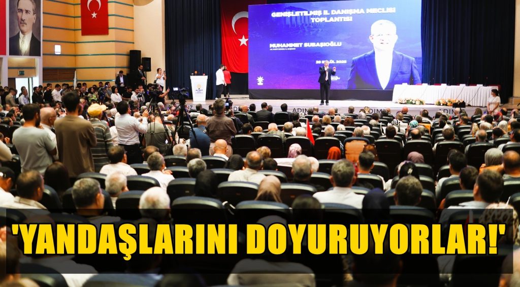 Denizli AK Parti İl Başkanı Subaşıoğlu: Hizmet Namına Bir Şey Yapmıyorlar...