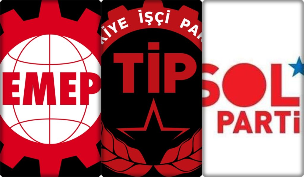 Denizli'de Üç Sol Parti İl Başkanı, İş Kazalarına Tepki Gösterdi...