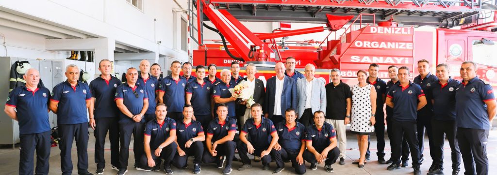 Denizli OSB Yönetimi’nden İtfaiye Haftası’nda Anlamlı Ziyaret…