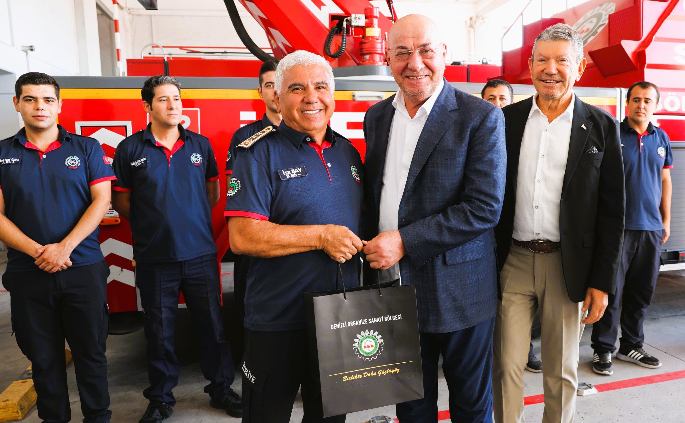 Denizli OSB Yönetimi’nden İtfaiye Haftası’nda Anlamlı Ziyaret…