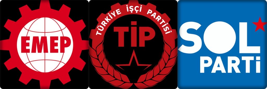 Denizli'de Üç Sol Parti İl Başkanı, İş Kazalarına Tepki Gösterdi...