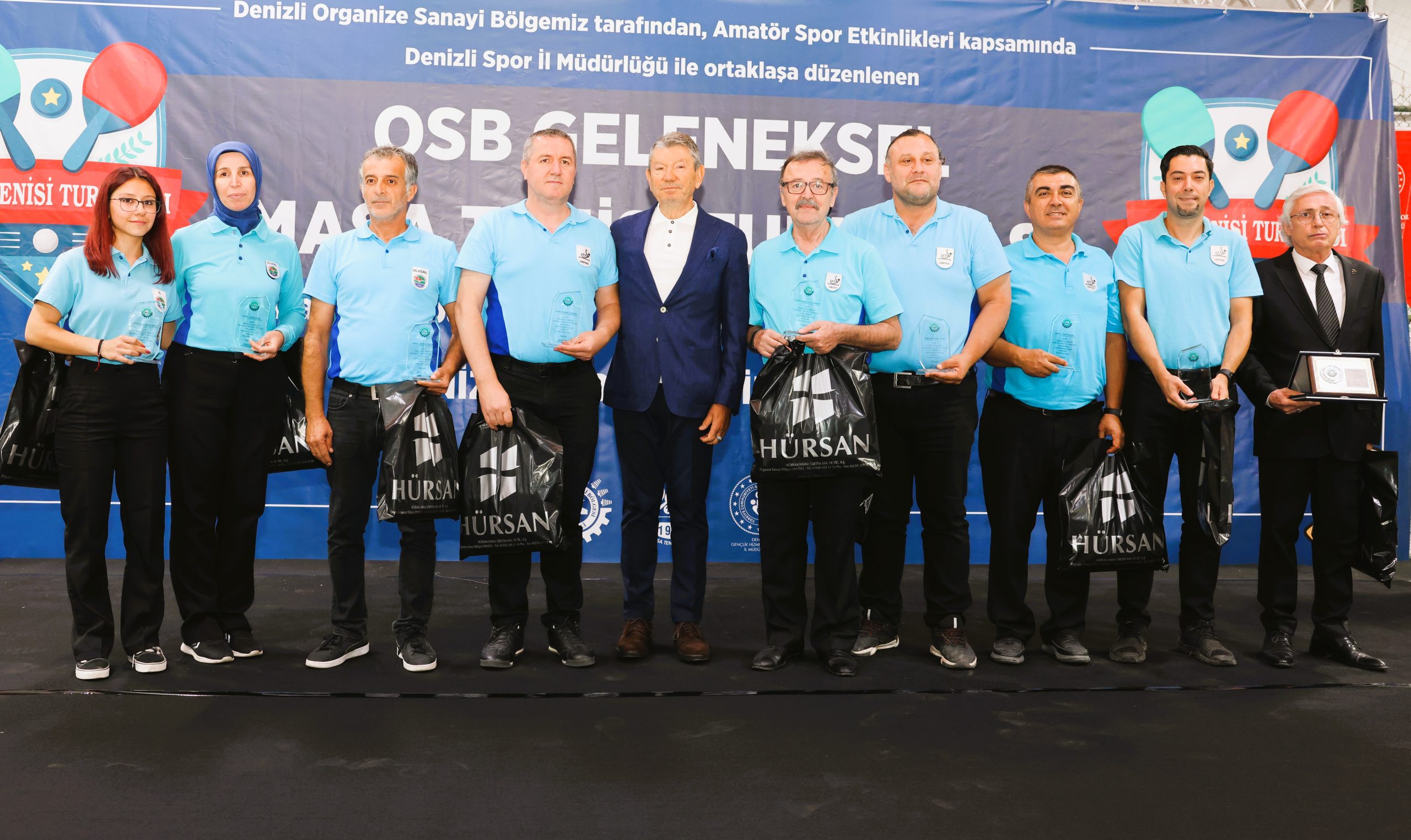 Denizli OSB’nin Masa Tenisi Şampiyonları Belli Oldu…