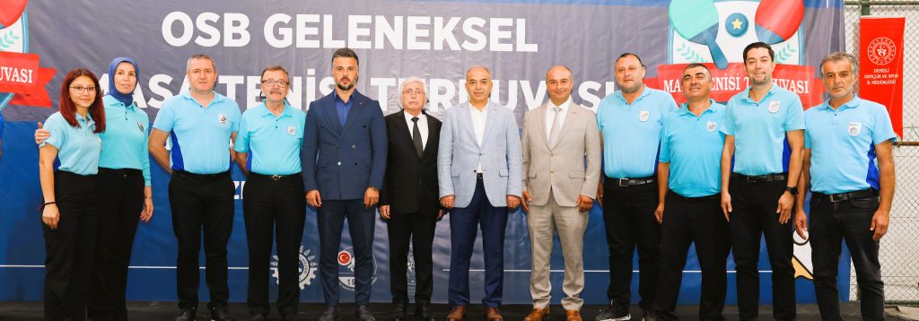 Denizli OSB'nin Masa Tenisi Şampiyonları Belli Oldu...
