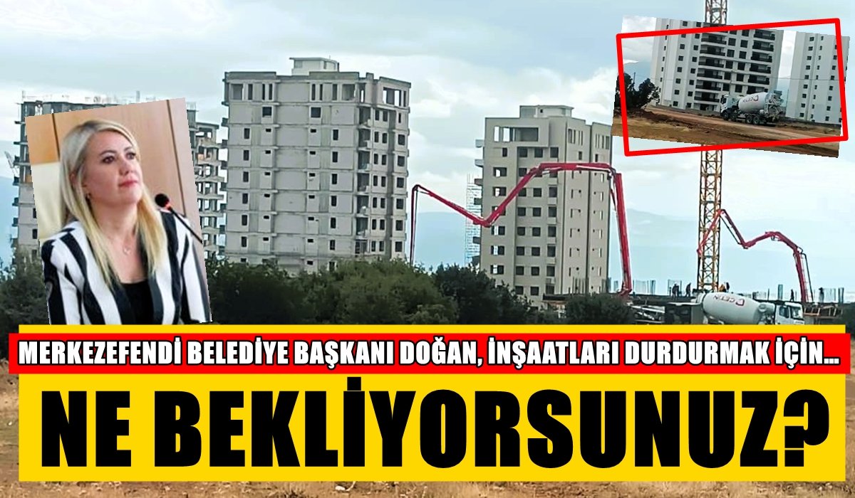 Denizli’de, İmar Planı İptal Edilen Arsalarda İnşaatlar Tam Gaz Devam Ediyor…