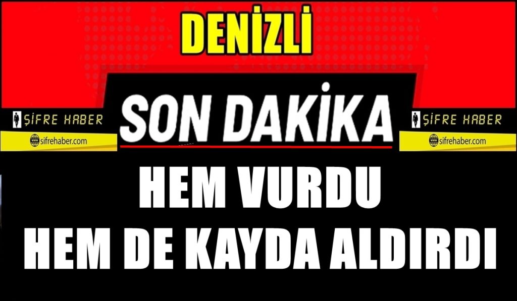 Denizli'de Okul Müdürüne, Çocuklarının Yanında Silahlı Saldırı...