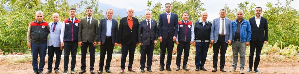 Denizli'de Ceviz Hasadının Startını Vali Coşkun Verdi...