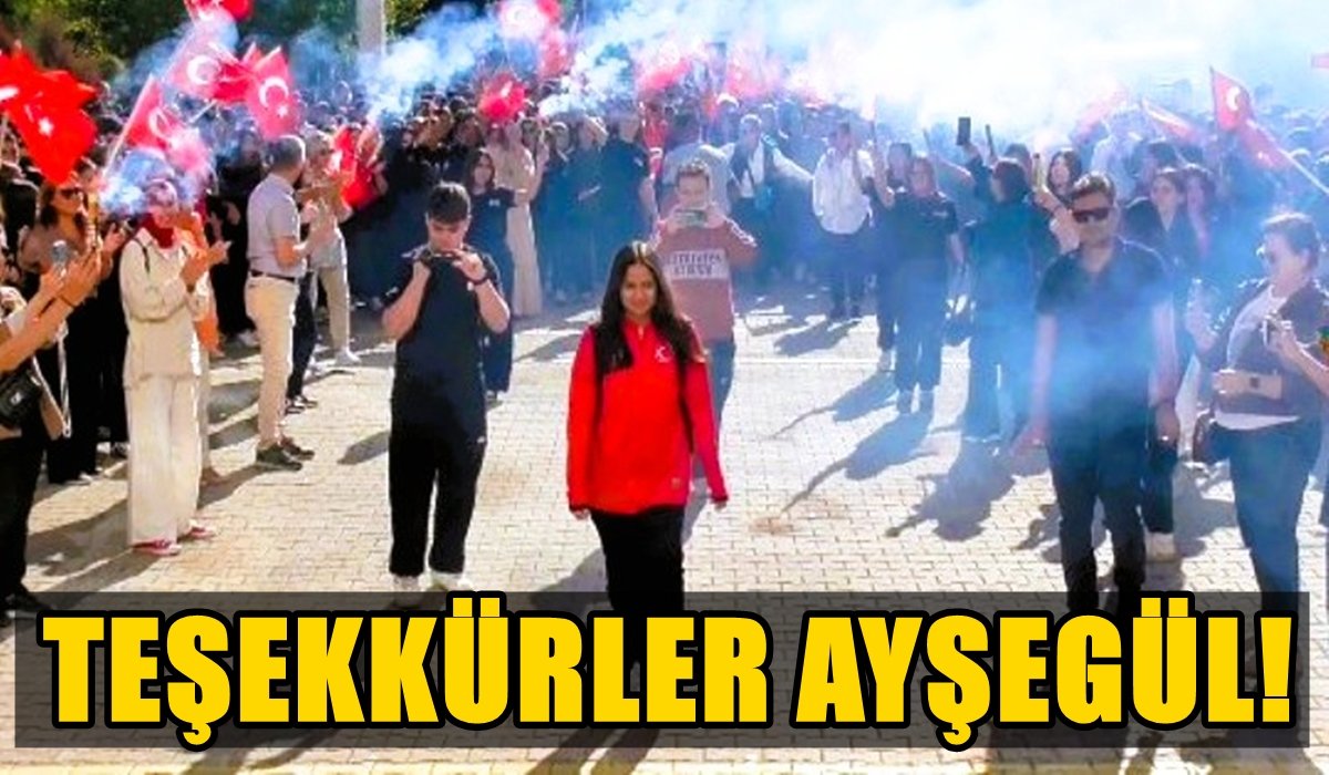 Denizlili Dünya Şampiyonu Ayşegül’e Muhteşem Karşılama…