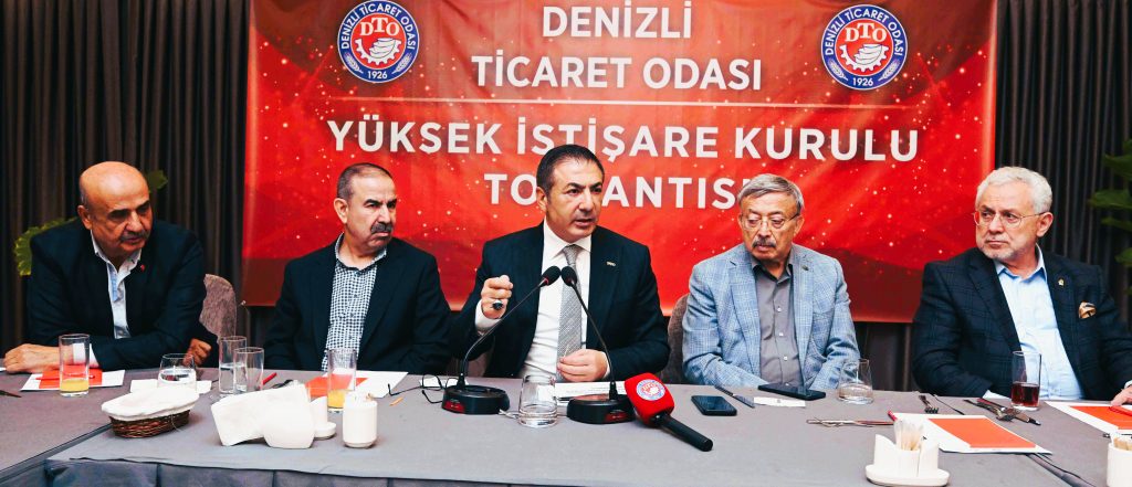 Denizli Ticaret Odası Yüksek İstişare Kurulu Sektörleri Değerlendirdi...