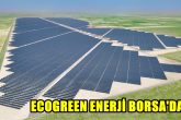 Denizli'nin Dev Enerji Firması Ecogreen Enerji Halka Arz Oluyor...