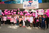 Denizli Egekent Hastanesi 'Pembe Yürüyüşle' Meme Kanserine Dikkat Çekti...