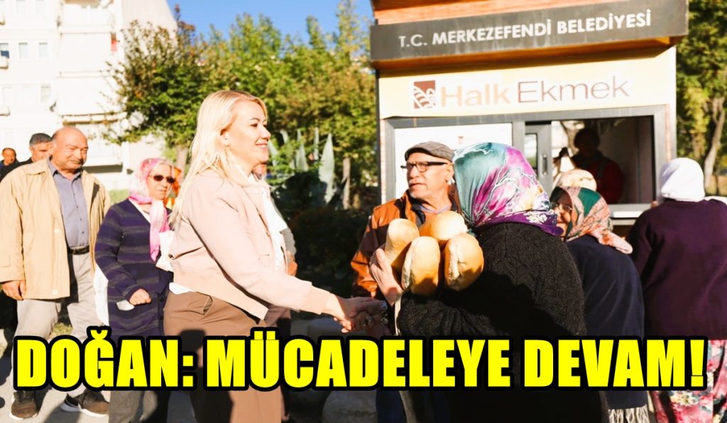 Denizli Merkezefendi Halk Ekmek Fırını 1 Gün Sonra Hizmete Başladı...