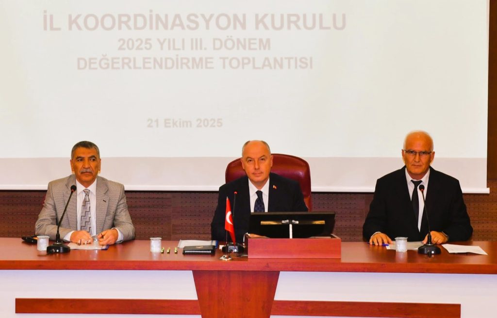 Denizli 2025 Yılı 3. Dönem İl Koordinasyon Kurulu Toplantısı Yapıldı…