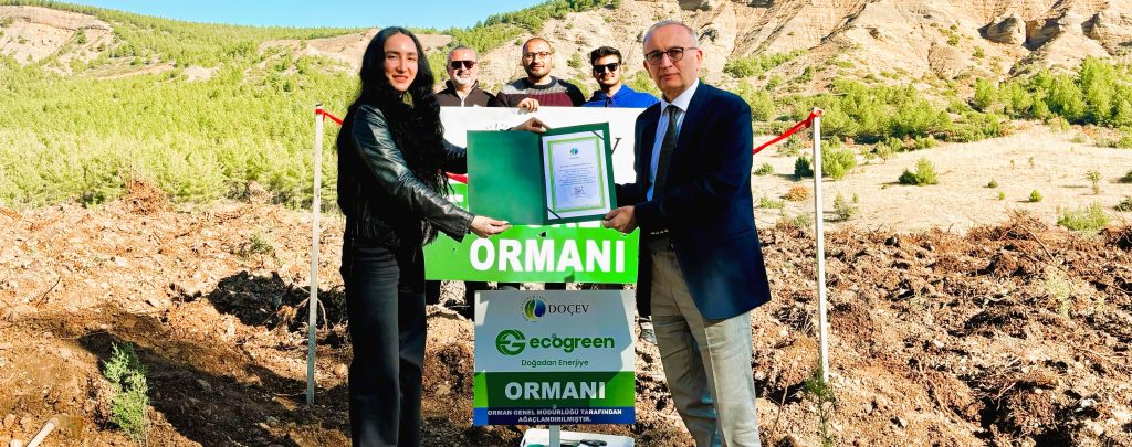 Ecogreen Enerji’den Gelecek Nesillere Yeşil Miras: 2.000 Fidanlık Ecogreen Enerji Ormanı…