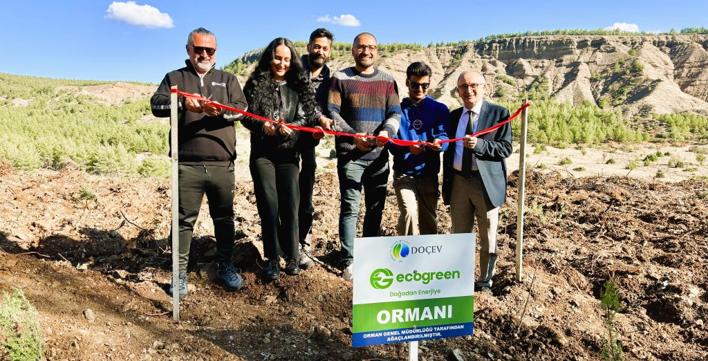 Ecogreen Enerji’den Gelecek Nesillere Yeşil Miras: 2.000 Fidanlık Ecogreen Enerji Ormanı…