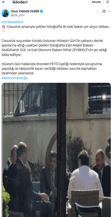 Türkiye, Casusun Telefonundan Çıkan İki Bakanlı Fotoğrafı Konuşuyor…