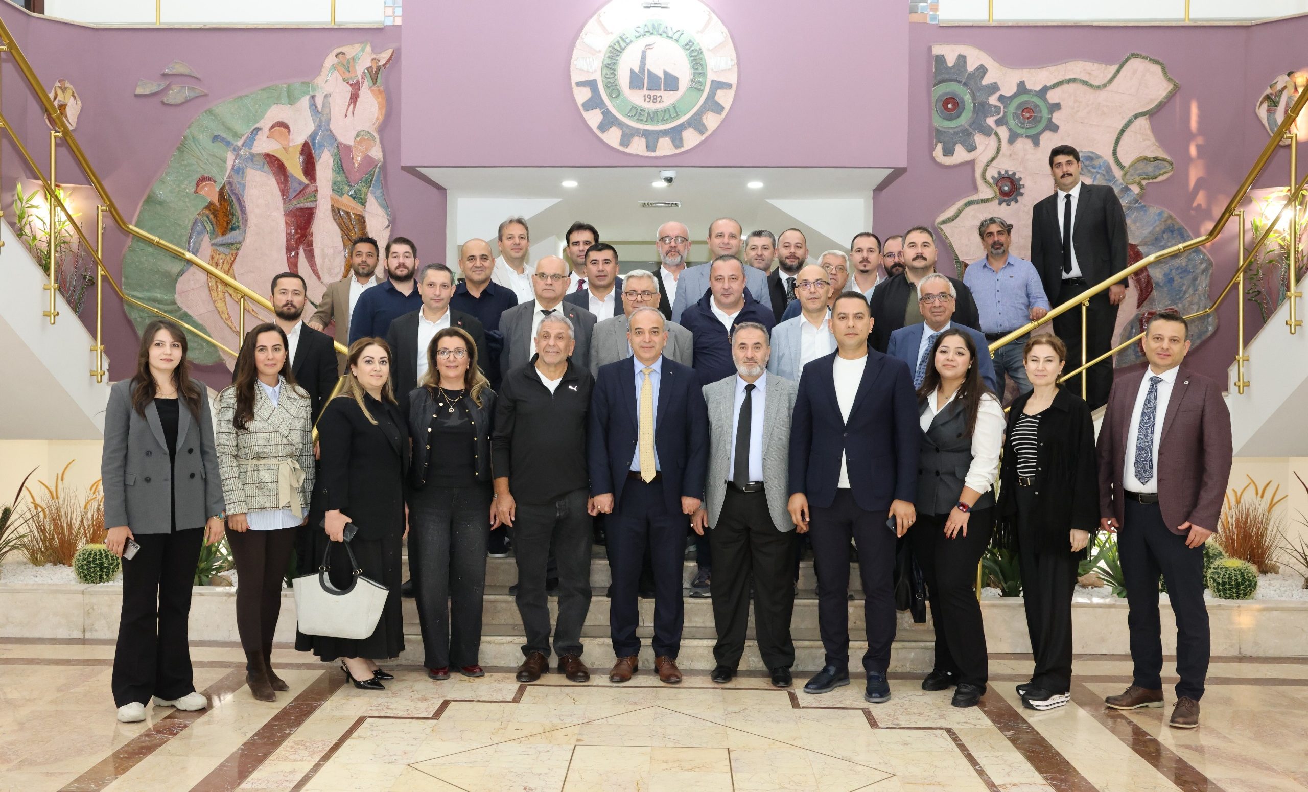 Denizli-Aydın OSB Müdürleri, Ortak Sorunları ve Projeleri Ele Aldılar…