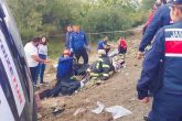 Denizli-Buldan'da Otobüs Devrildi: 2 Ölü 5 Yaralı...