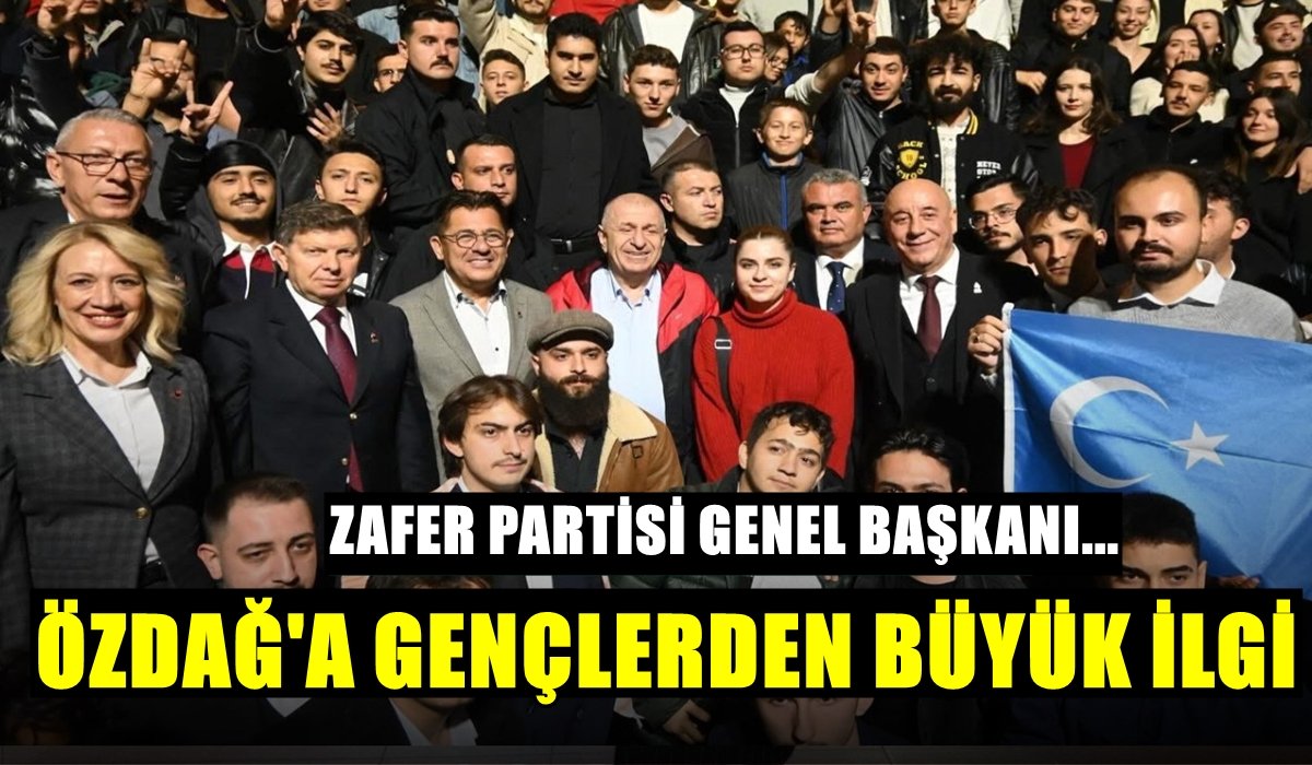 Zafer Partisi Genel Başkanı Ümit Özdağ Denizli’de…