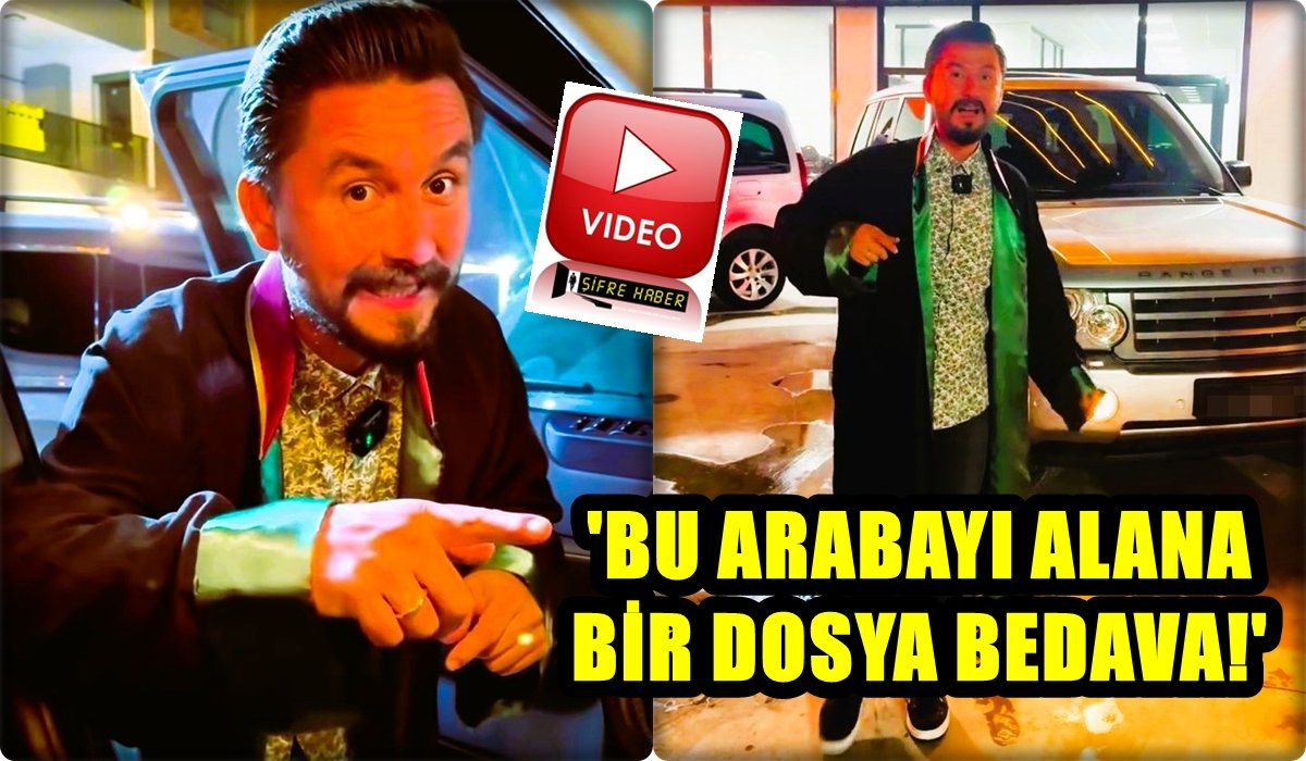 Denizli’de Cübbe Giyip, Araba Satmaya Çalışan Galerici Tepki Aldı…