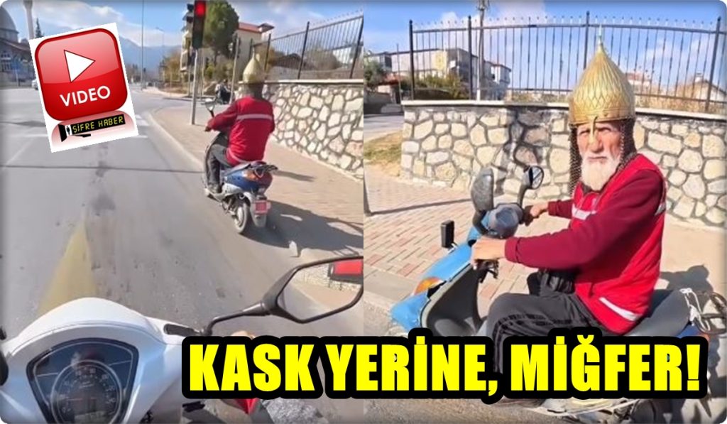 Denizlili Miğferli Dede: Sizinki Parçalanır, Benimkine Bir şey Olmaz...