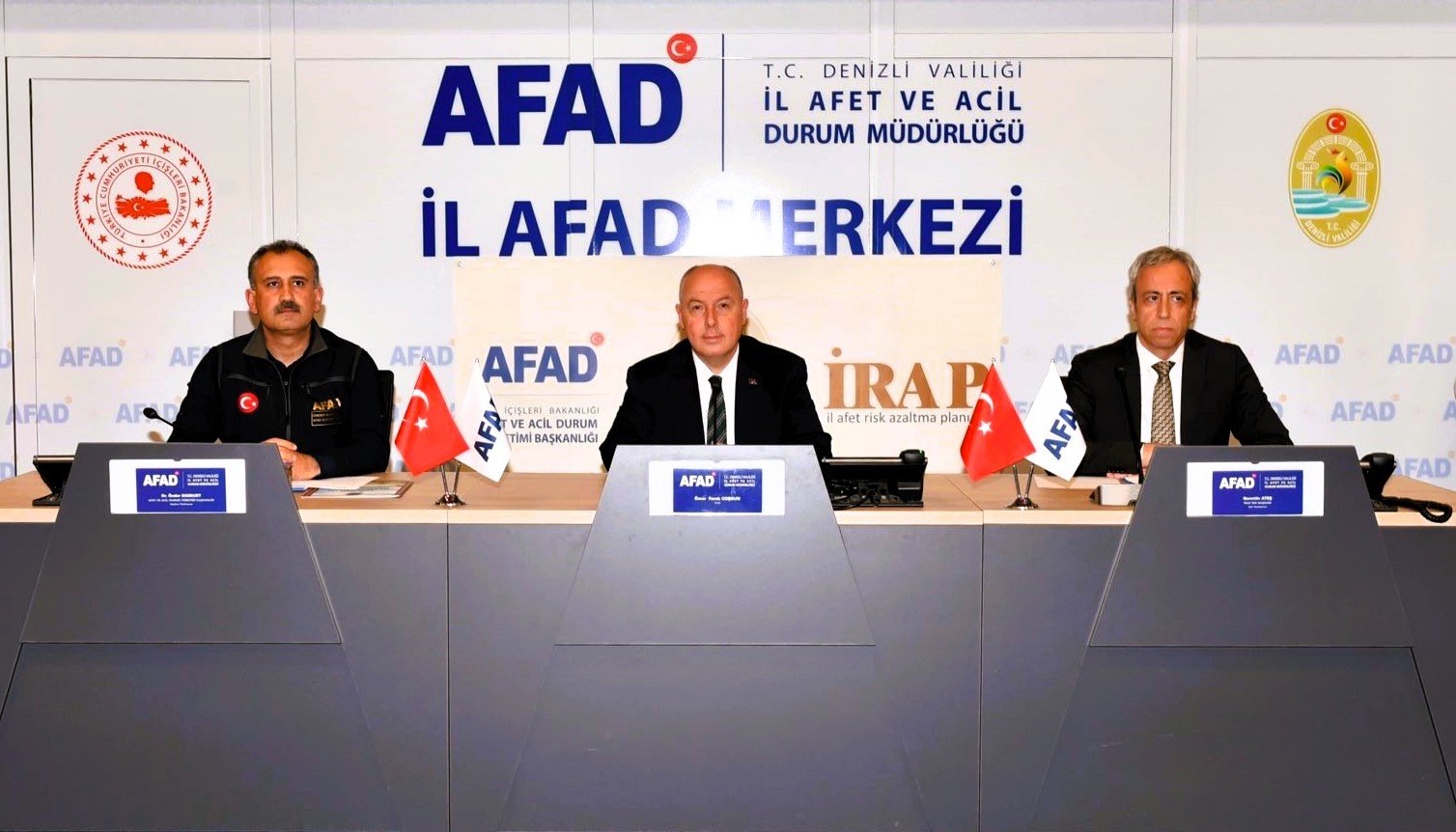 Denizli Afet Koordinasyon Kurulu, Vali Coşkun Başkanlığında Toplandı…