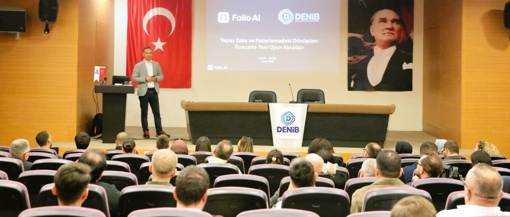 DENİB Akademi'den 'Yapay Zeka ve Pazarlamadaki Dönüşüm' Eğitimi...