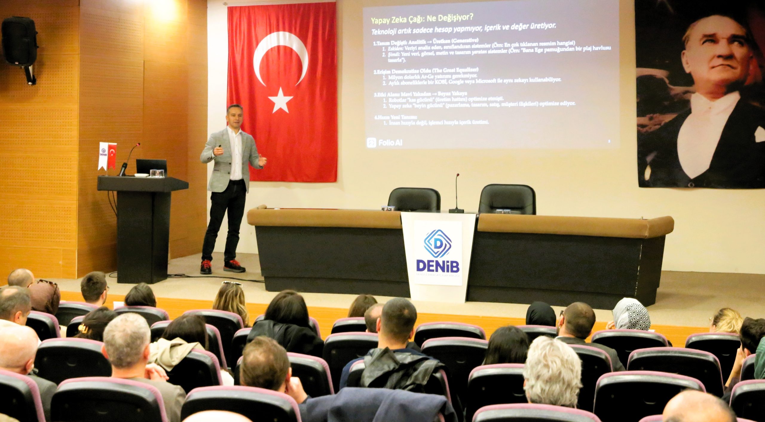 DENİB Akademi’den ‘Yapay Zeka ve Pazarlamadaki Dönüşüm’ Eğitimi…