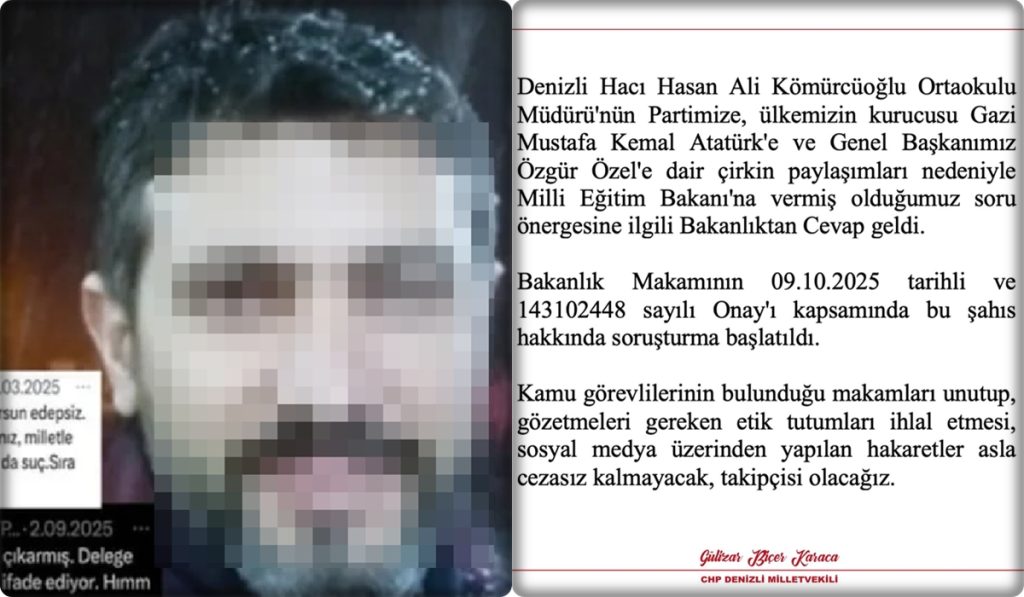 Denizli'deki O Müdür Hakkında Soruşturma Başlatıldı!
