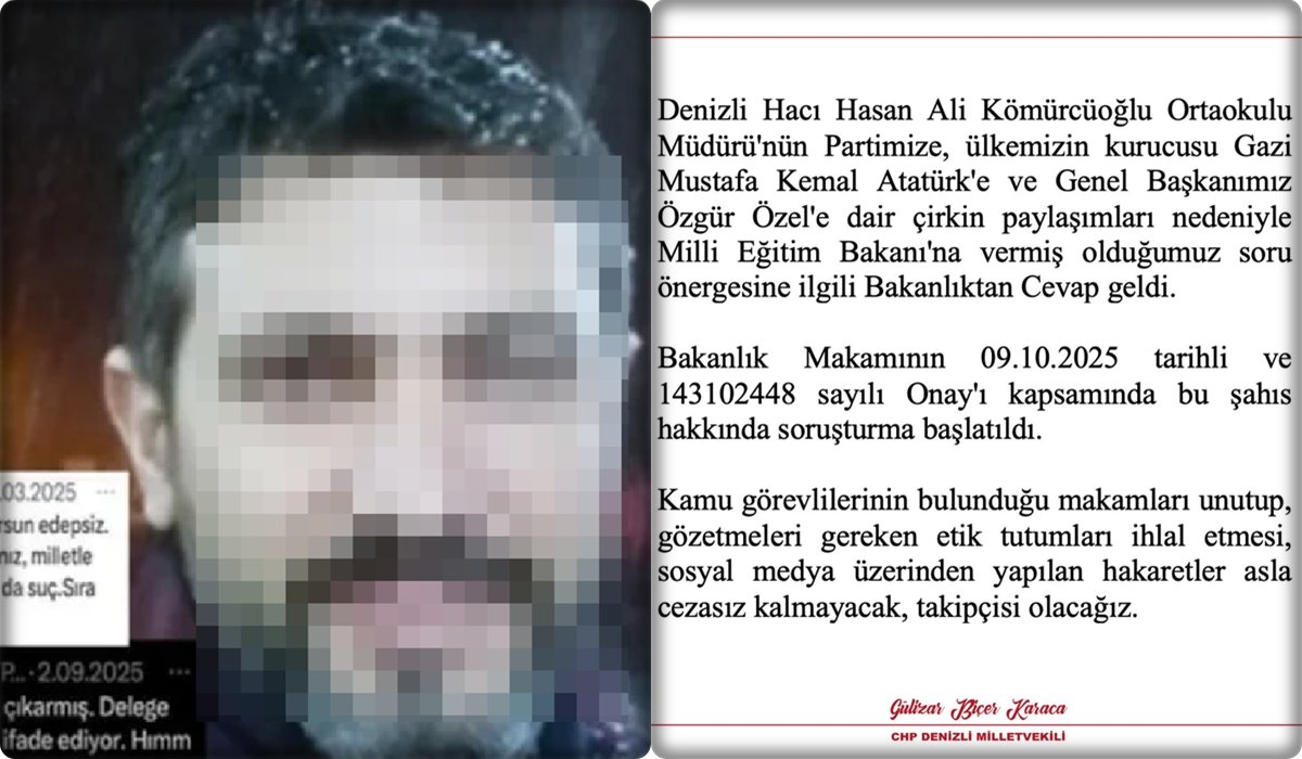 Denizli’deki O Müdür Hakkında Soruşturma Başlatıldı!