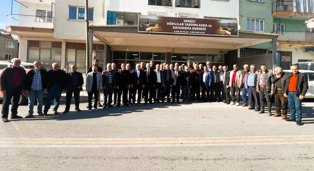 Denizli MHP'den Ağrılılar Derneğine Anlamlı Ziyaret...