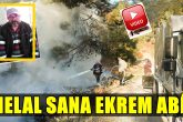Denizli'de Alkışlanacak Olay: Orman Yangınını Hortumla Süt Sıkarak Önledi...