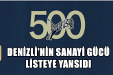 Denizli'den 26 Şirket, İlk 500 Listesinde Yer Aldı...