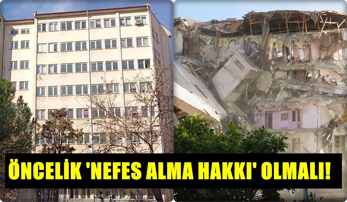 Denizli Mimarlar Odası’ndan, Yıkılan Milli Eğitim Binası Yeriyle İlgili Net Çağrı…