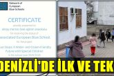 Denizli Oktay Mersin Özel Eğitim Anaokulu’na Avrupa’dan “Blue School” Ödülü...