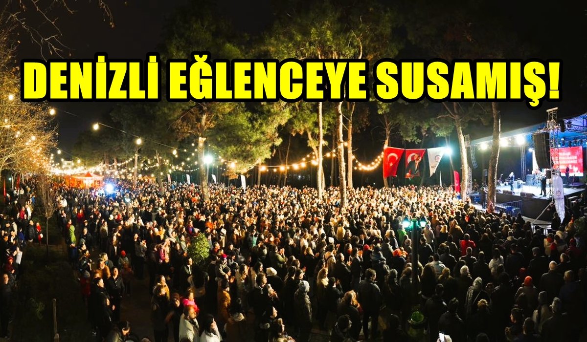 Denizli Büyükşehir Tarafından Organize Edilen Yılbaşı Festivali Büyük İlgi Görüyor…