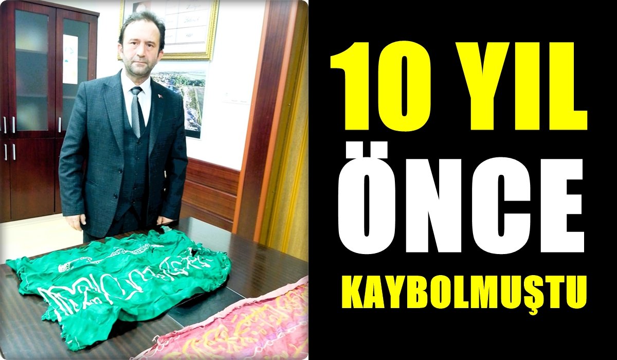 Denizli’nin Acıpayam İlçesinde Kaybolan Tarihi Sancak Nihayet Bulundu…