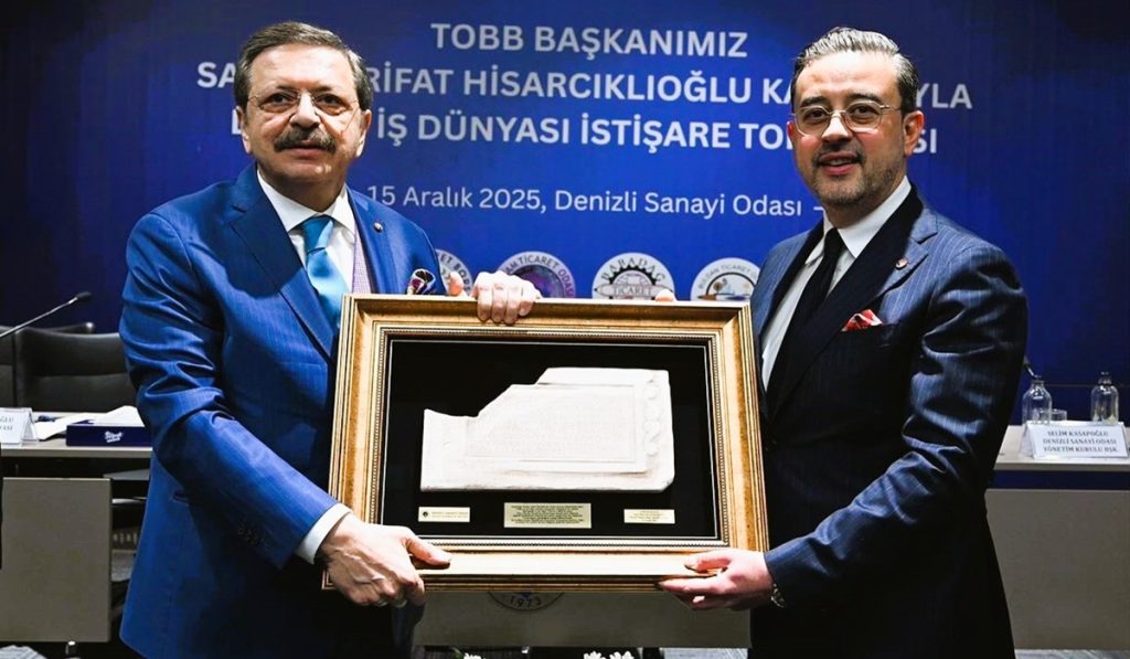 Denizli Sanayi Odası, TOBB Başkanı Hisarcıklıoğlu'nu Ağırladı...